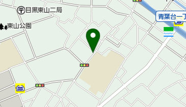 リパーク目黒東山2丁目の地図画像