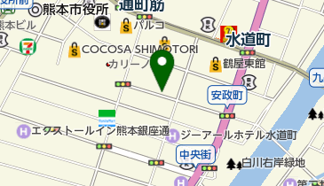 リパーク熊本安政町の地図画像