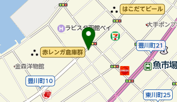 リパーク函館豊川町の地図画像