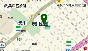 リパークワイド神戸福原町の地図画像