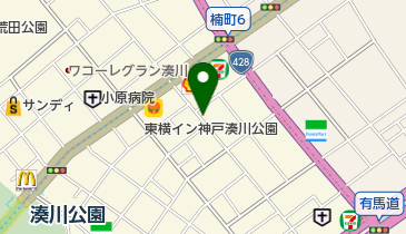 リパークワイド神戸西上橘通の地図画像
