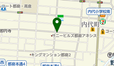 リパーク内代町1丁目第3の地図画像