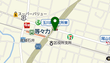 リパーク等々力4丁目の地図画像