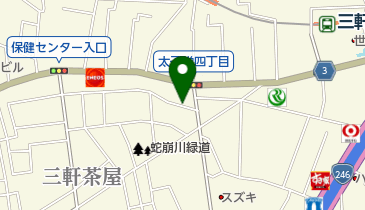 リパーク三軒茶屋2丁目第2の地図画像