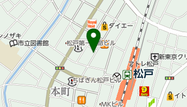 リパーク松戸駅西口第16の地図画像