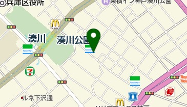 リパークワイド神戸福原町第2の地図画像