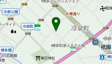リパーク冷泉町第2の地図画像