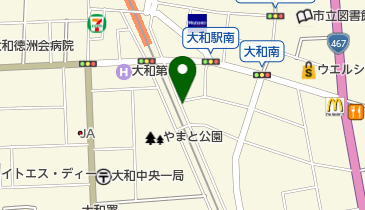 リパークワイド大和南2丁目の地図画像