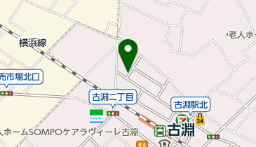 リパーク古淵1丁目の地図画像