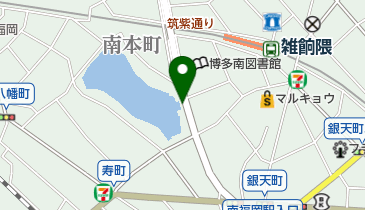 リパーク南福岡の地図画像