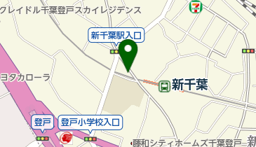 新千葉駅前の地図画像