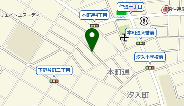 横浜鶴見本町通4丁目の地図画像