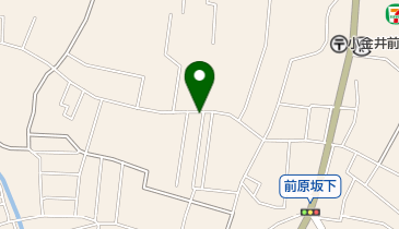 リパーク小金井前原町3丁目の地図画像