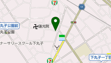 リパーク下丸子3丁目第4の地図画像