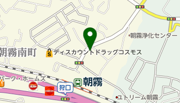 リパークJR朝霧駅前第2の地図画像