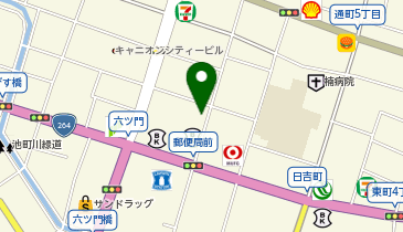 リパーク久留米日吉町第3の地図画像