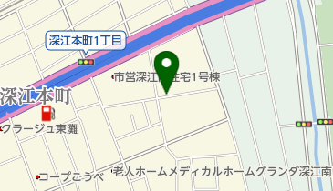 リパークワイド神戸深江南町1丁目の地図画像