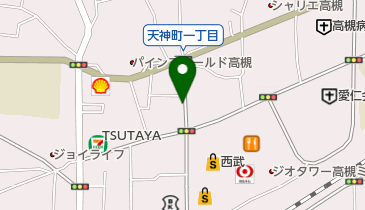 リパーク高槻天神町の地図画像