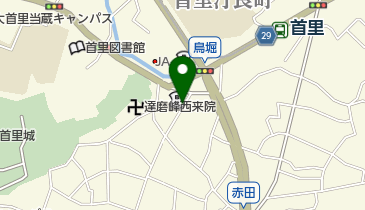 首里鳥堀町1丁目第1の地図画像