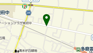 リパーク府中清水が丘3丁目の地図画像