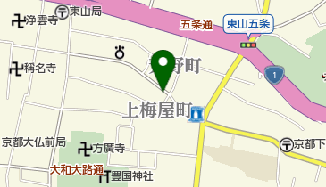 リパークワイド東山税務署東の地図画像