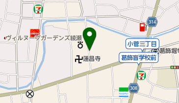 リパーク小菅4丁目の地図画像