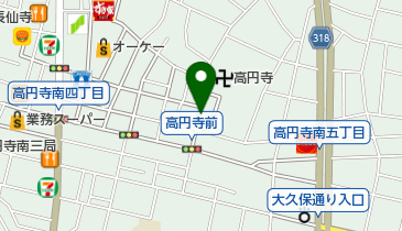 リパーク高円寺南4丁目第4の地図画像
