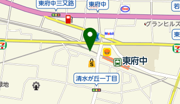 リパーク東府中駅前の地図画像