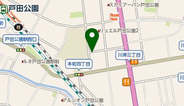 リパーク戸田本町4丁目の地図画像