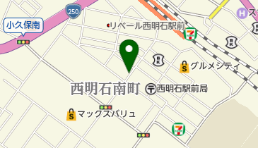 リパーク西明石南町2丁目第2の地図画像