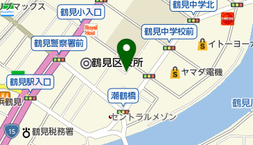 リパークワイド鶴見中央3丁目第3の地図画像