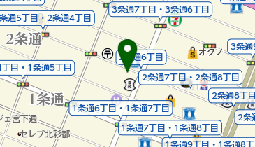 リパークワイド旭川2条通6丁目の地図画像