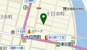 リパーク広島十日市町2丁目第3の地図画像