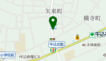 リパーク新宿矢来町第2の地図画像