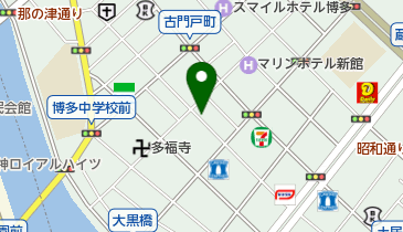 リパーク古門戸町第3の地図画像