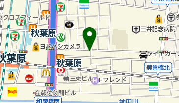 リパーク神田佐久間町2丁目第3の地図画像