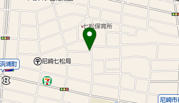 リパーク尼崎七松町2丁目の地図画像