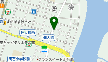 リパーク中央区湊3丁目第2の地図画像