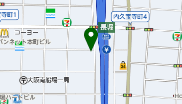 リパーク博労町1丁目第2の地図画像