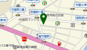 リパーク広島竹屋町第2の地図画像