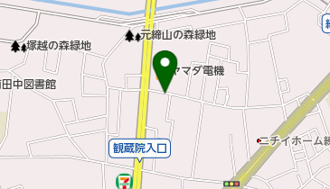 南田中3丁目の地図画像