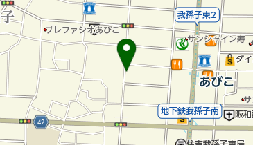 リパークあびこ観音前の地図画像