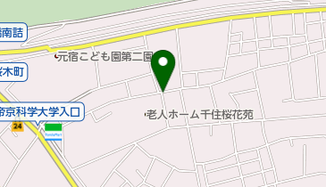 リパーク千住元町の地図画像