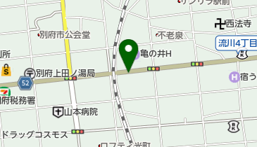 リパーク別府秋葉町の地図画像