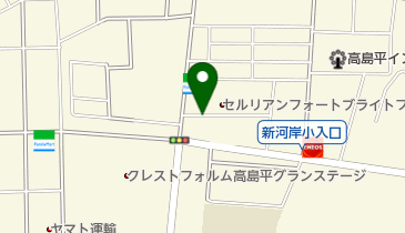 リパーク新河岸1丁目の地図画像
