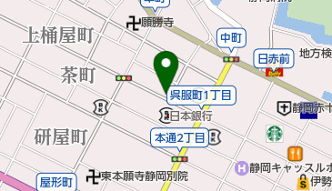 リパーク静岡金座町の地図画像