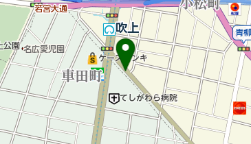 リパーク阿由知通1丁目の地図画像