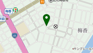 リパーク梅香3丁目第3の地図画像