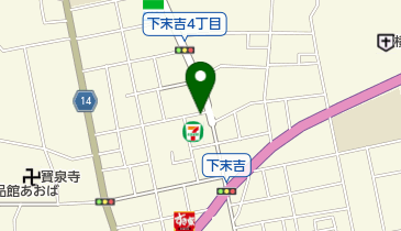 リパーク横浜下末吉4丁目の地図画像