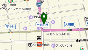 リパークいわき大東銀行の地図画像